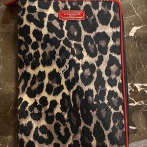 Coach iPad or reader case